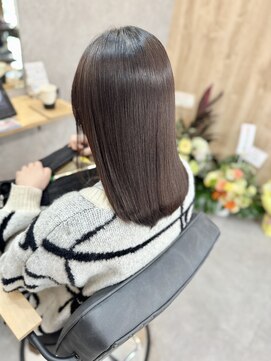 アベリア(ABELIA) カラー×ヘアケアコース 髪質改善/トリートメント