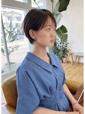 耳かけショート。