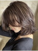 小顔ミディアム♯ミディアム＃30代＃40代