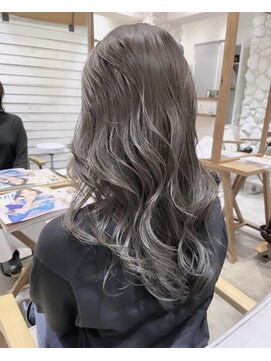 ヘアサロン エフ 渋谷(F) #グレージュ　#アッシュブラウン　#オリーブベージュ