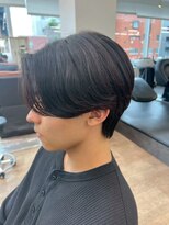 グッドタイムエフティフィフス 横浜西口(GoodTimes ft.fifth)&nbsp;横浜ニュアンスパーマ毛流れセンターパートフェザーパーマ40代◆