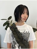 栄外ハネナチュラル大人可愛い韓国ボブ