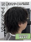 マッシュウルフ×波巻きツイスパミックス