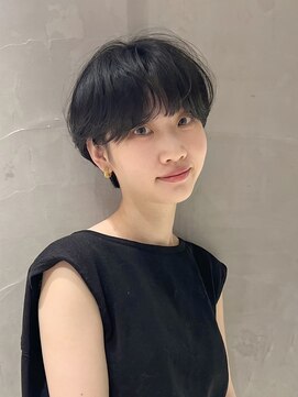 サン 白金台(SUN) ニュアンスパーマの大人マッシュショート白金目黒