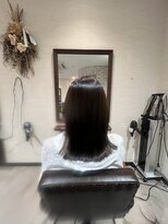 シエル 福山駅前店(CIEL)&nbsp;明るめオリーブベージュ/20代/30代/40代/50代/髪質改善