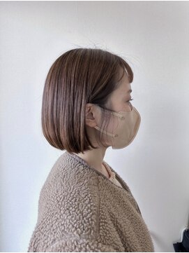 ユーミー(yume by aura) #大人ミニボブ #ワンレンボブ #艶髪