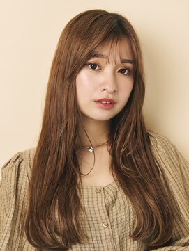 カバーヘア ブリス 戸田公園西口店(COVER HAIR bliss) ウォームブラウン/韓国巻き/ロングレイヤー/シースルーe