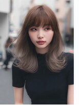 ダル 渋谷/表参道(DAL.)&nbsp;レイヤーカット髪質改善カラー透明感カラー顔まわりカット