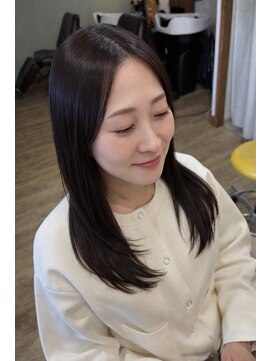 ヘアーアンドメイク ピース(hair&make Peace by Co:Co) 髪質改善カラー～セミロングレイヤー～