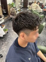 シーン(SeeN.)&nbsp;短髪でも動く！メンズコテパーマ