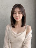 サムシング(Something.) 髪質改善ストレート_大人可愛い_レイヤーボブ