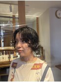 簡単スタイリングでオシャレボブパーマ ウルフパーマ