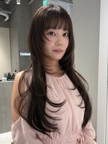 テクネ 天神大名(techne)&nbsp;天神大名ウルフカットウルフレイヤーくびれヘア今泉