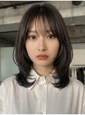 【蔵人】レイヤーカットハッシュカットミディアムレイヤー