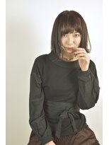 メゾンドイギー(MAISON de IGGY)&nbsp;【IGGY表参道】キレイめ外ハネワンカールボブ　【IGGY表参道】