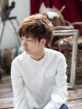 プレミアモデルズ 中野店(Premier Models) 無造作ショートネープレスセミウェットビジカジマット