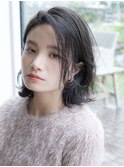 【若井】切りっぱなしボブサイドパート