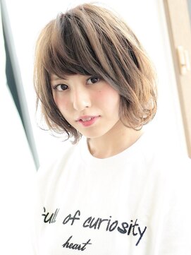 アグ ヘアー クレイン 宮崎店(Agu hair crane) 小顔 ひし形 ノーブルショートボブ