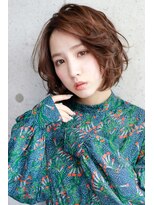 ラフィス ヘアー クラン 広島本通店(La fith hair clan)&nbsp;【La fith】 大人可愛いひし形ショートボブ