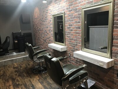 Brooklyn vintage barberテイストな空間　
