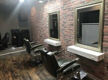 Brooklyn vintage barberテイストな空間　