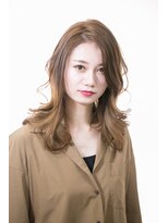 ヘアーアンドライフ ガーデン(HAIR&LIFE Garden) ブラウンバレイヤージュ×ゆるパーマ