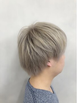 エイト ヘアサロン 渋谷本店(EIGHT) アッシュホワイト　tomi-15