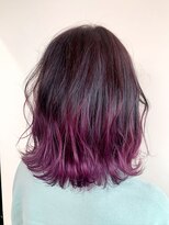ヘアーモア イースト(Hair More East) カシスピンクグラデーション
