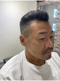 40代50代男性流行髪型東京バーバー日本橋フェードオールバック