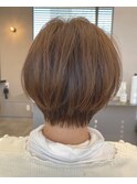 髪質改善マッシュショート前下がりボブ20代30代40代池袋