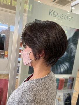 コワファースト させぼ五番街店(COIFF1RST) 人気ショート×透明感カラー
