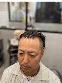 【フェード×針金パーマ】