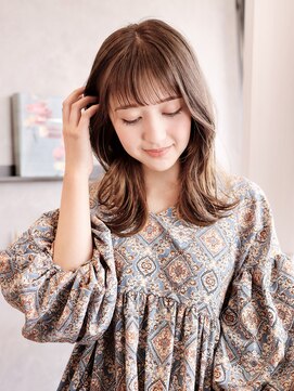 エムスラッシュ 横浜元町店(M.SLASH) ミックスカール/シースルーバング/ハイライト/元町!