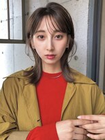 リコバイアフロート(riko by afloat)&nbsp;外ハネミディ/ミディアム/もみれ毛/シースルーバング