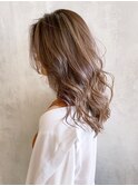 ハイライトロング_グレージュカラーボブウルフ_ba337741