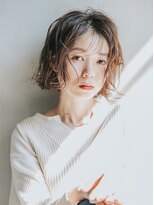 フィルムス 横浜(FILMS) ショートパーマデジタルパーマレイヤーカット前髪カット/横浜