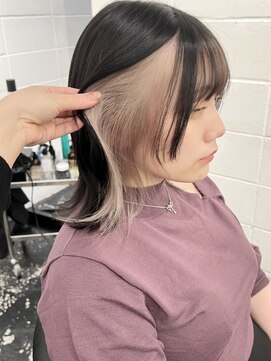 ココ 本八幡(KOKO) #黒髪#小顔#クラゲヘアー#オリーブグレー#ココアベージュ#美髪