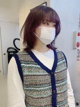 ゼスト パーク(ZEST PARK) 学割U24 ウルフカット ヘルシースタイル ブリーチ 吉祥寺 宮坂紅