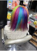 rainbow color
