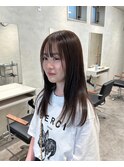 モカブラウンカラー/ブリーチ無し/20代