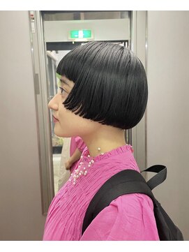 ナループロアボタン(Nalu pu loa BOTAN) ボブパーマ/黒髪パーマ/切りっぱなしボブ/ショートボブ