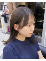 ロンドアヴァントゥス 池袋(Lond aventus)&nbsp;韓国レイヤー/韓国風/ボブ/髪質改善/黒髪/ブリーチなし〔池袋〕