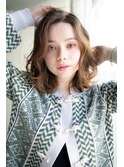 ほつれる質感が可愛いやわらかエアウェーブパーマ・・・担当KAYO
