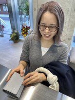 カケル(×.)&nbsp;ハイトーン/切りっぱなし/ピンクベージュ