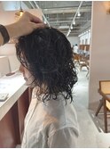 【HIDETO】ミディアムパーマ パーマヘア