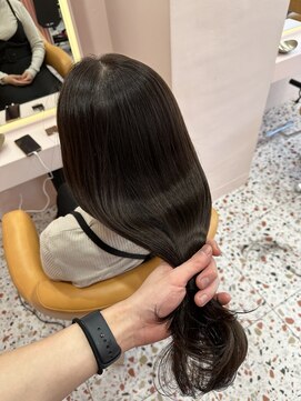 ボタン シブヤ(VOTAN SHIBUYA) 韓国ヘア/顔まわりカット/くびれヘア/艶感カラー/透明感カラー