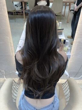 ロンド エスポワール 錦糸町(Lond espoir) 韓国レイヤーカット顔周りくびれシアーカラー髪質改善