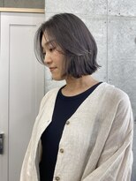 アジールヘア 北千住駅西口店(agir hair)&nbsp;タッセルボブ韓国ボブヘア切りっぱなし顔まわりカット北千住