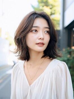 アヘッド(ahead)の写真/口コミ高評価!お手入れのしやすさを重視し、計算されたスタイルをご提供。大人女性に人気のお洒落サロン◆