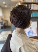長町南美容室PASSION☆ダークパープルレイヤーショート